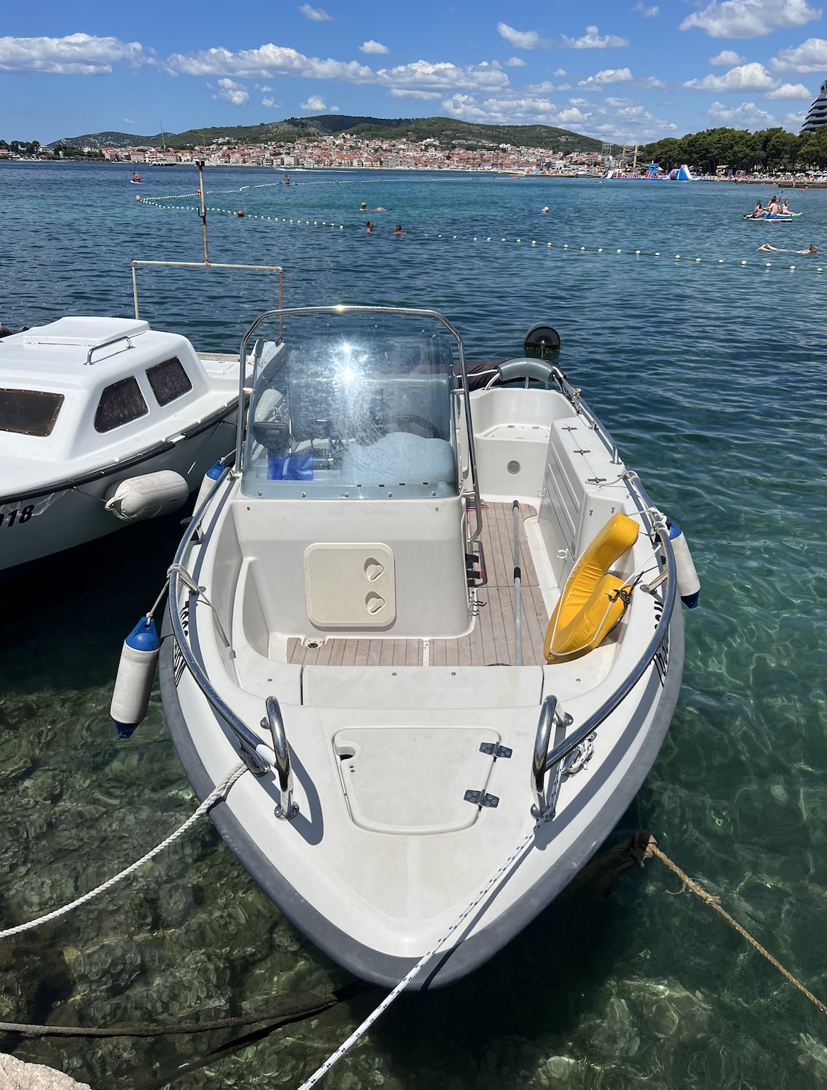 Motorboat with Trailer