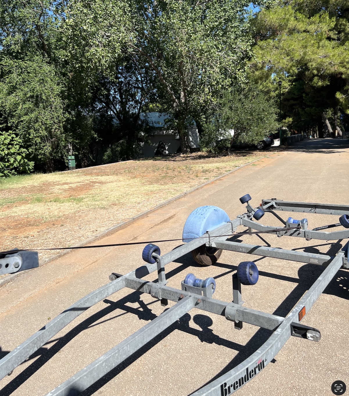 Motorboat with Trailer